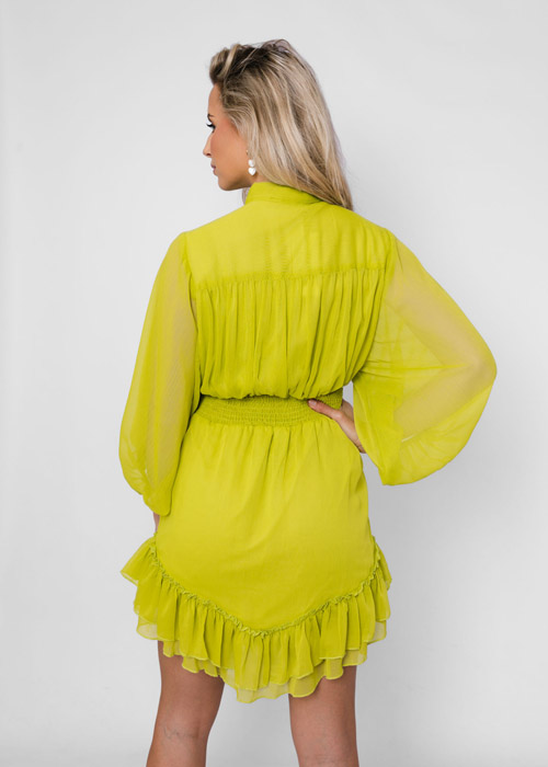 Maartje jurk lime