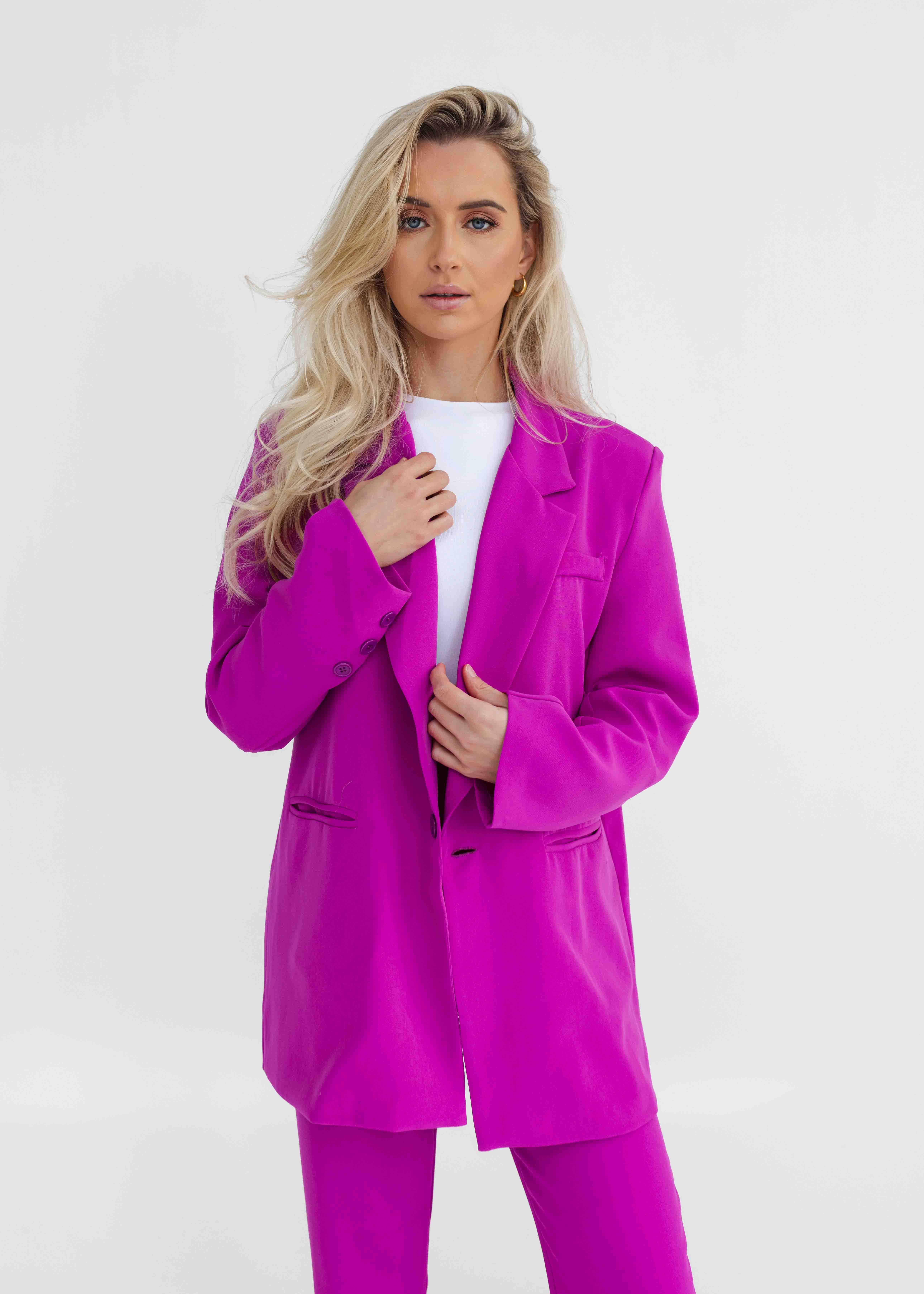 Yara blazer paars
