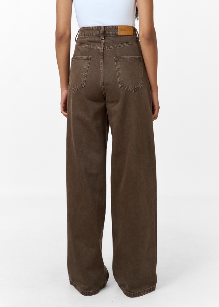 Wide leg classic jeans