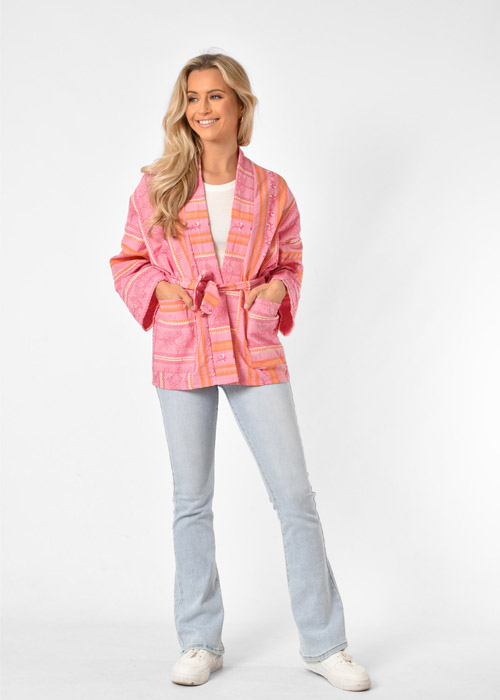 Iris kimono roze