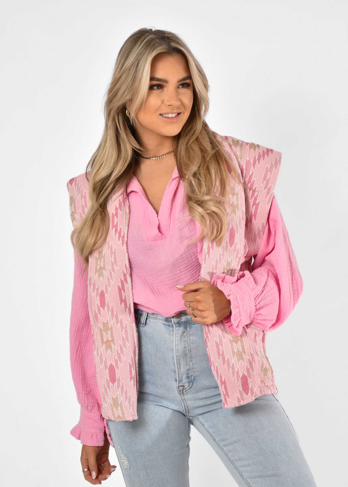 Hava gilet roze 