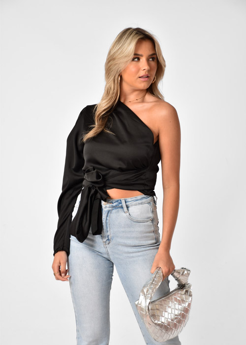 Elisa top zwart