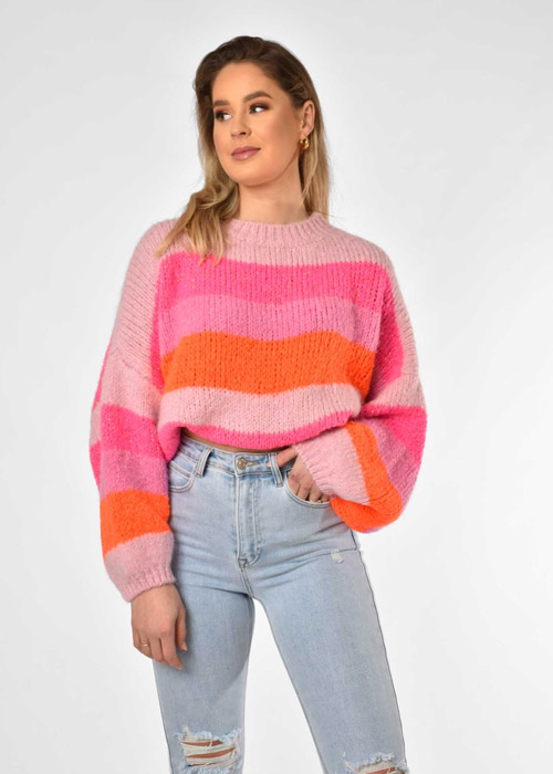 Olivia trui roze 