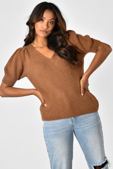Ivy knit camel