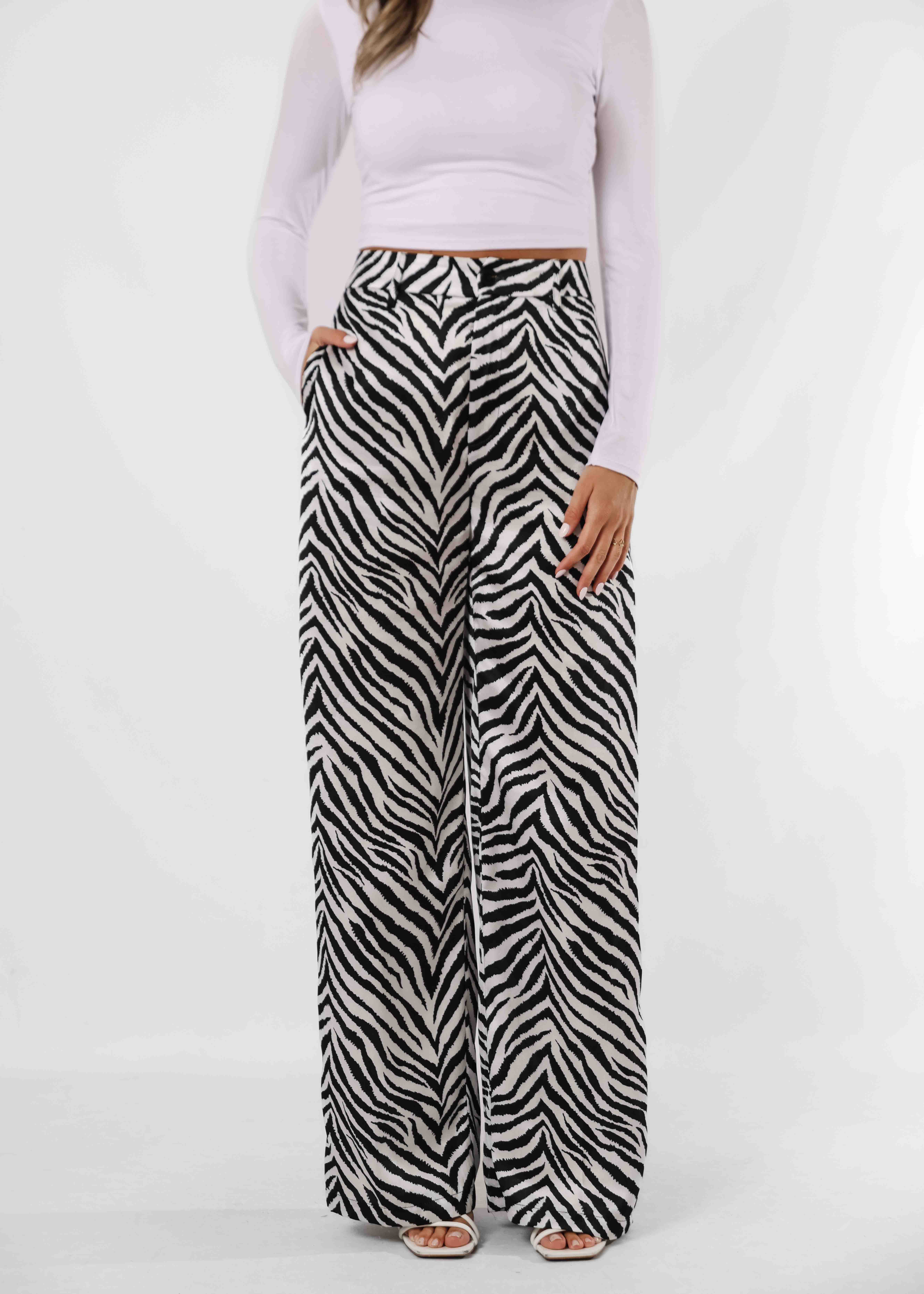 Myrthe zebra pantalon