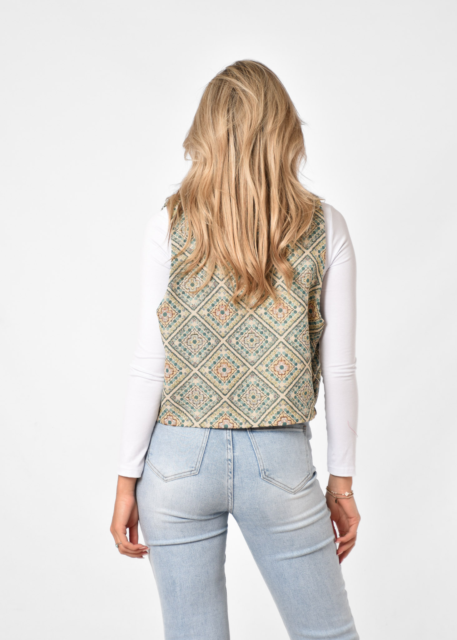 Kirsten gilet groen