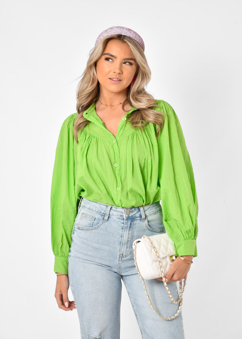 Nikki blouse groen