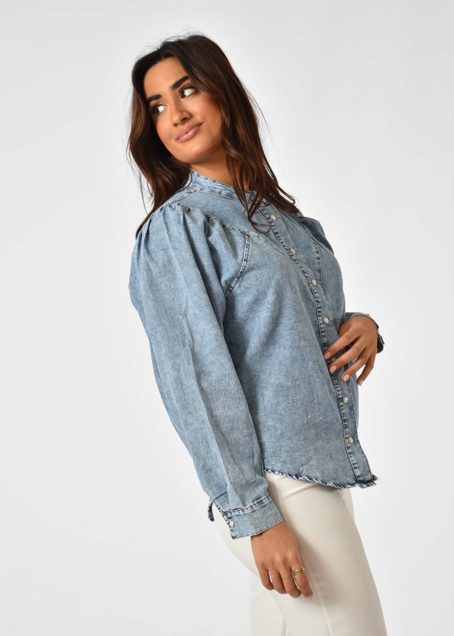 Robin blouse denim