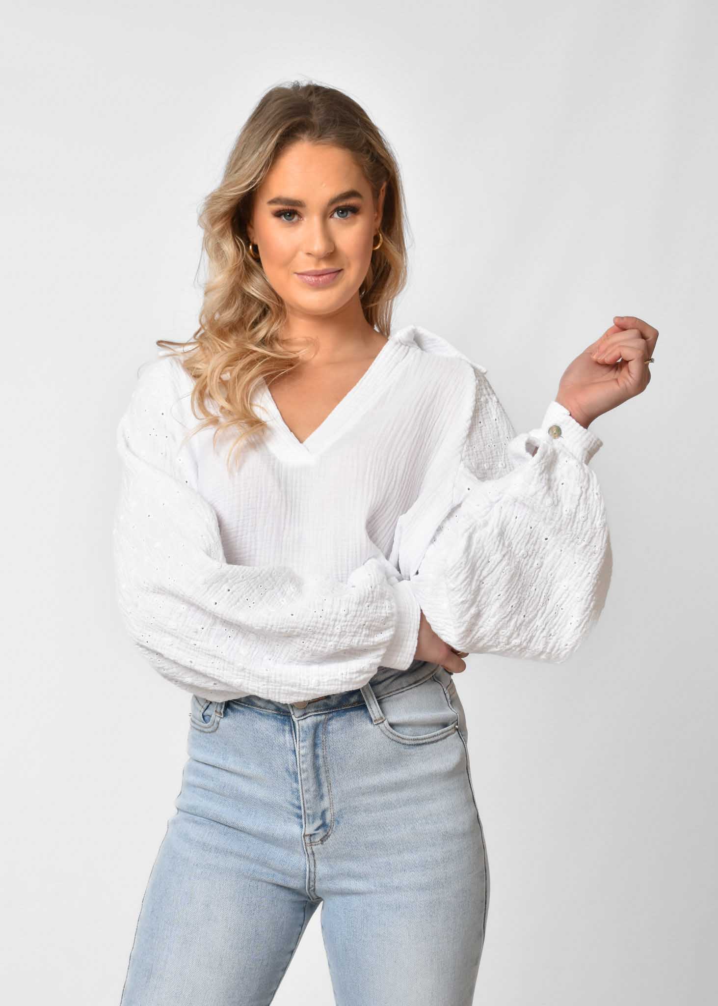 Loua blouse wit