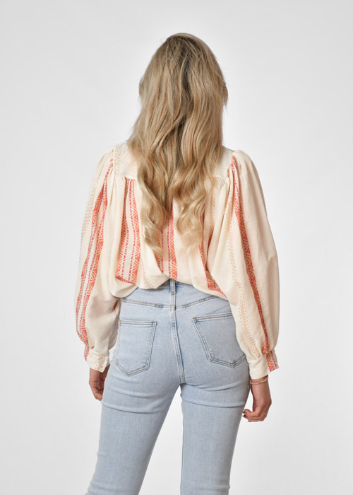 Brenda blouse creme