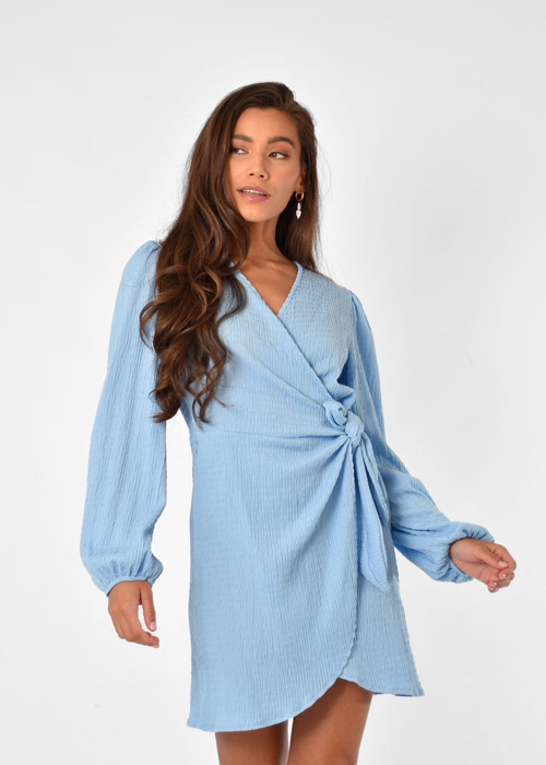Jasmijn jurk blauw