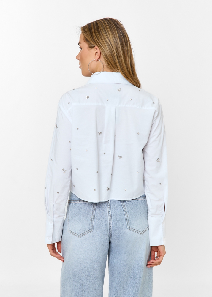 Saartje cropped blouse