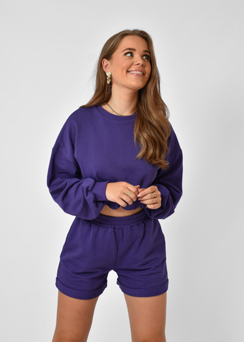Yva sweater violet