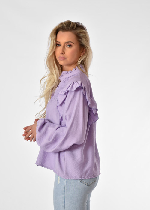 Julie blouse lila