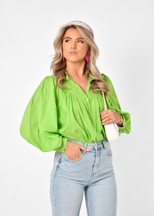 Nikki blouse groen