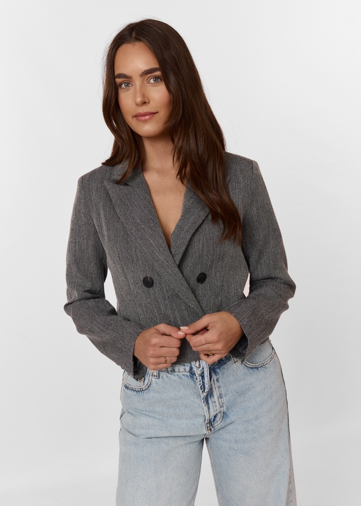 Kate blazer grijs