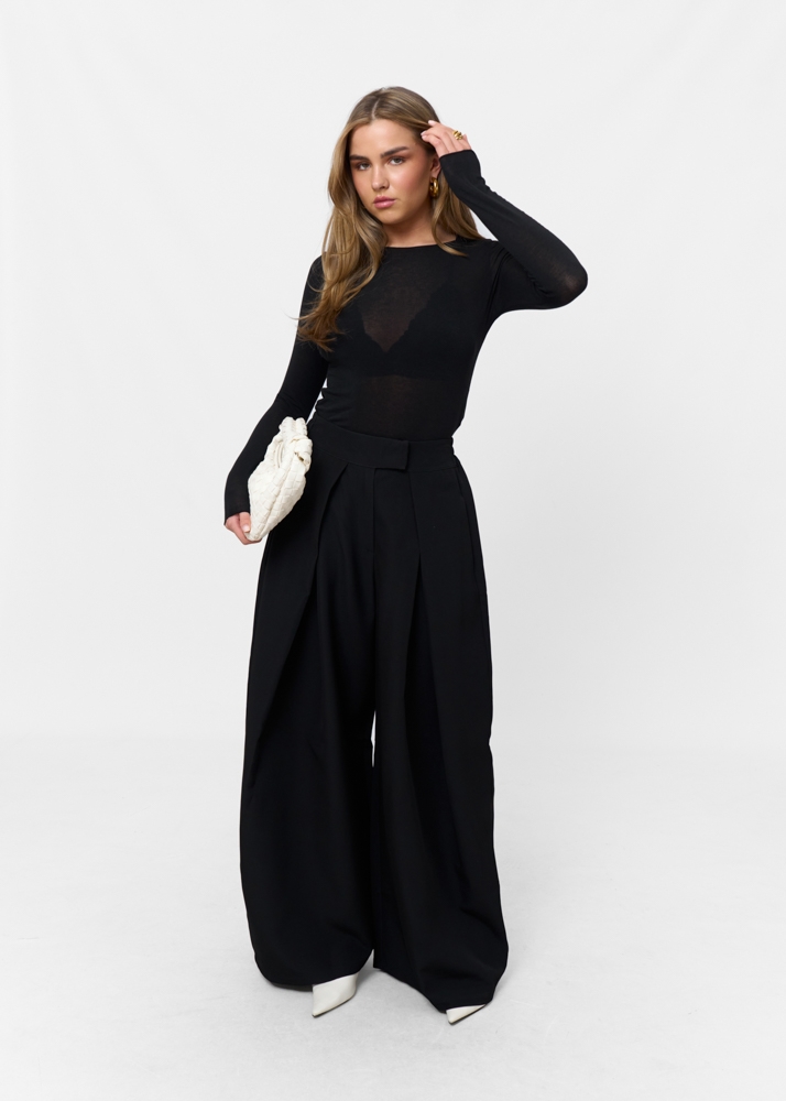 Lucy top | zwart | M | 2608/C01/324-900-M