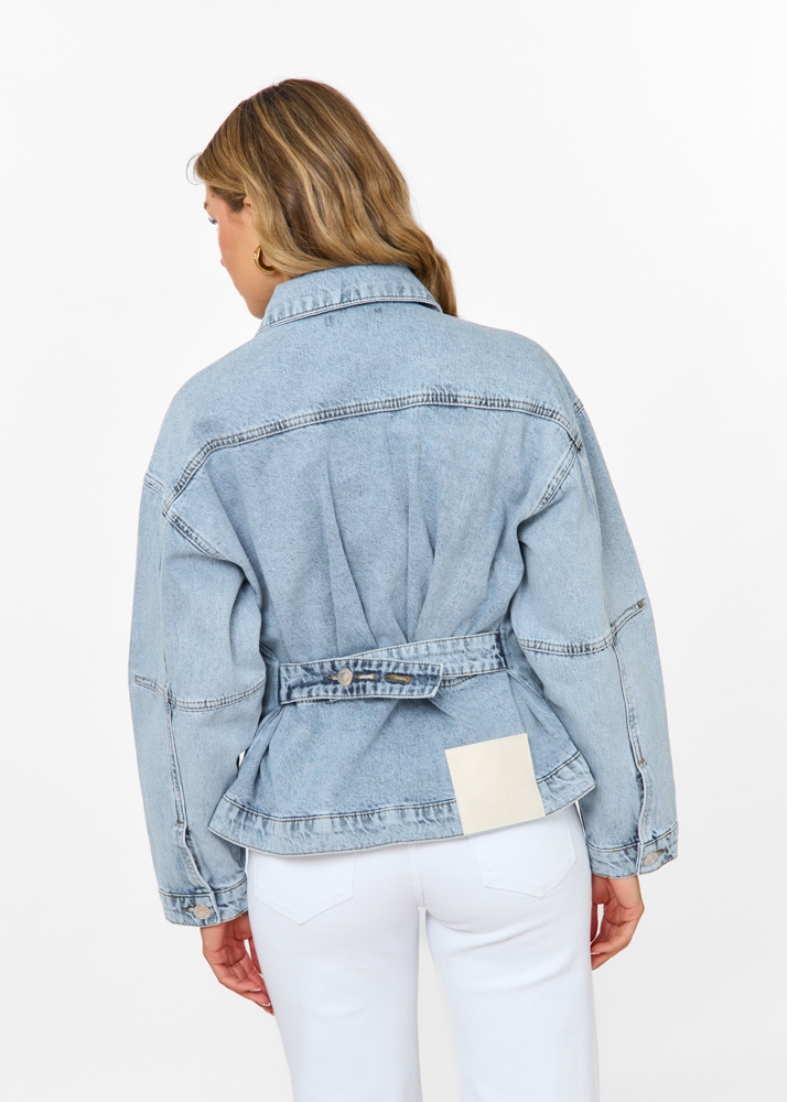 Mara denim jasje blauw