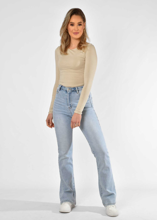 Levi top beige