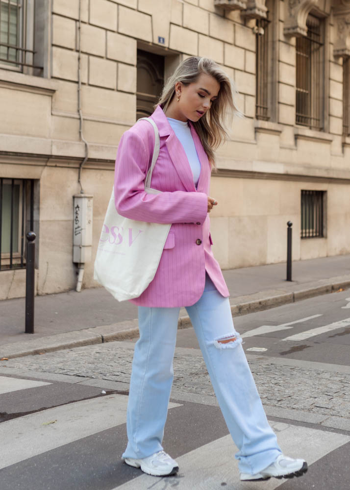Cara blazer roze 