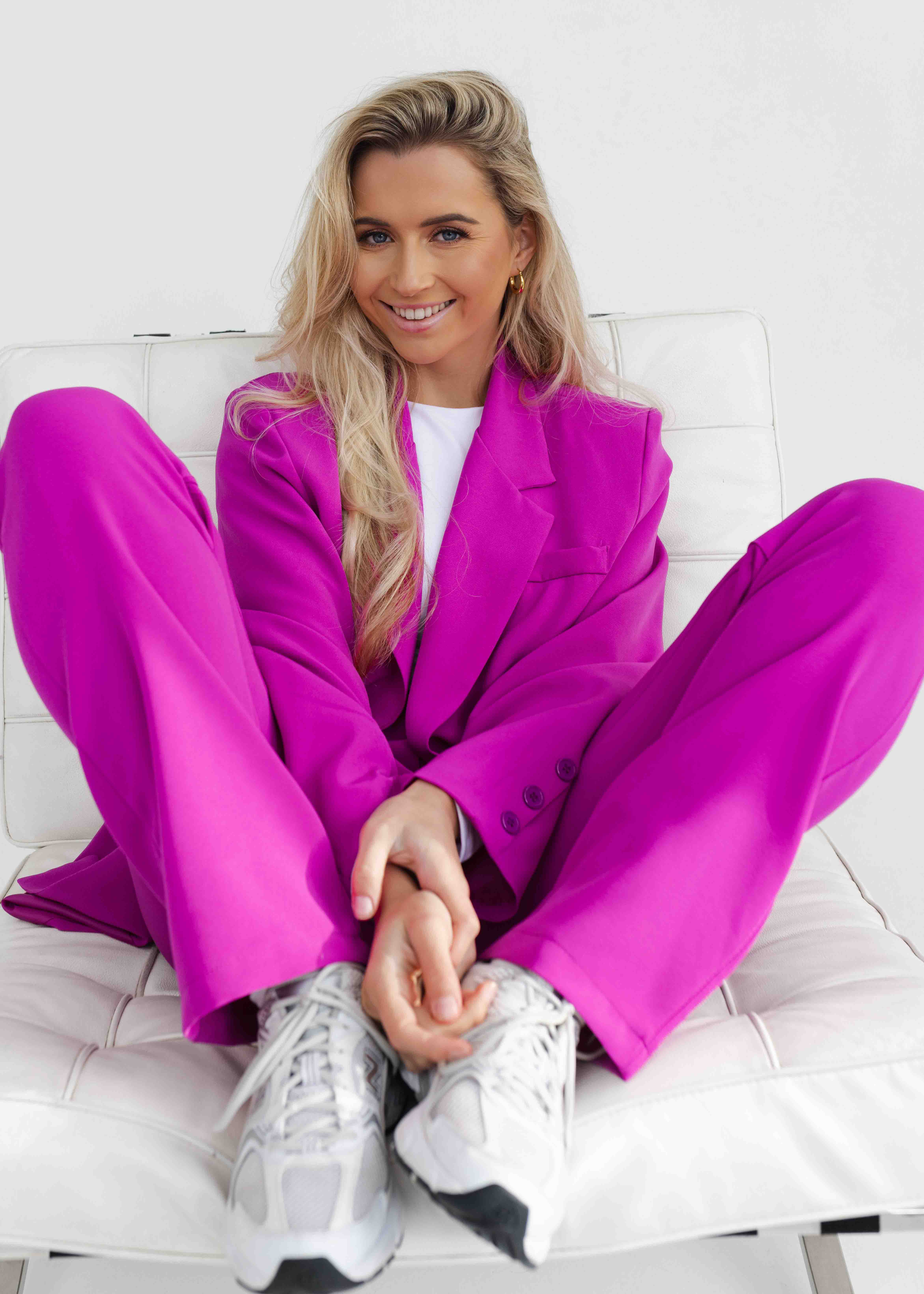 Yara blazer paars