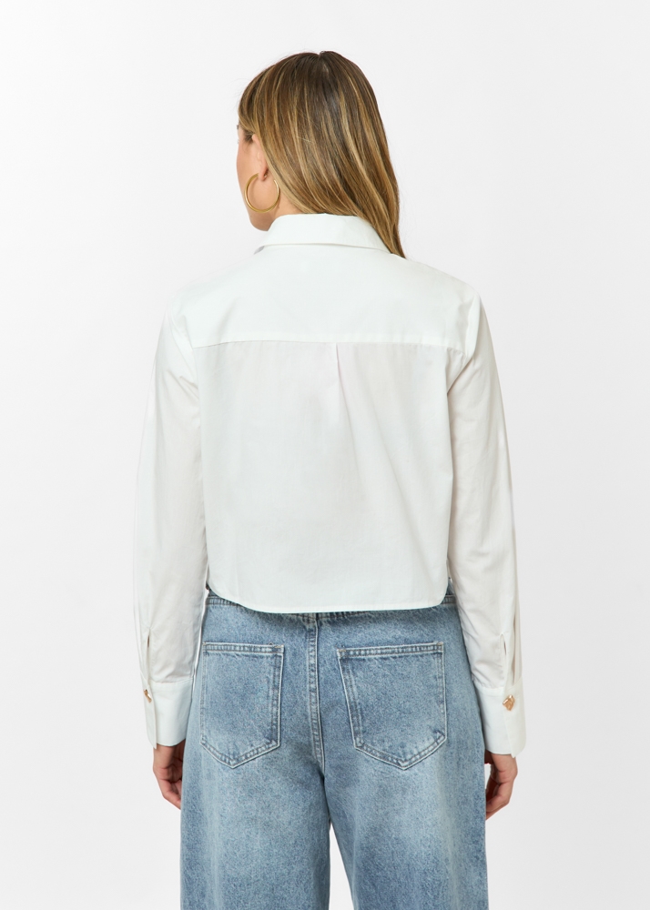 Lina cropped blouse