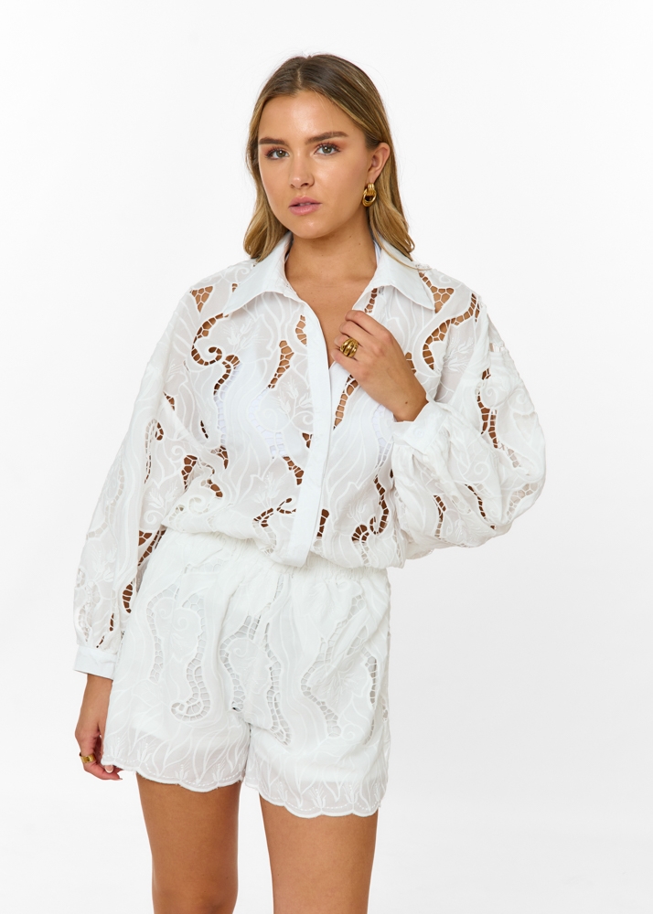 Mimi blouse wit