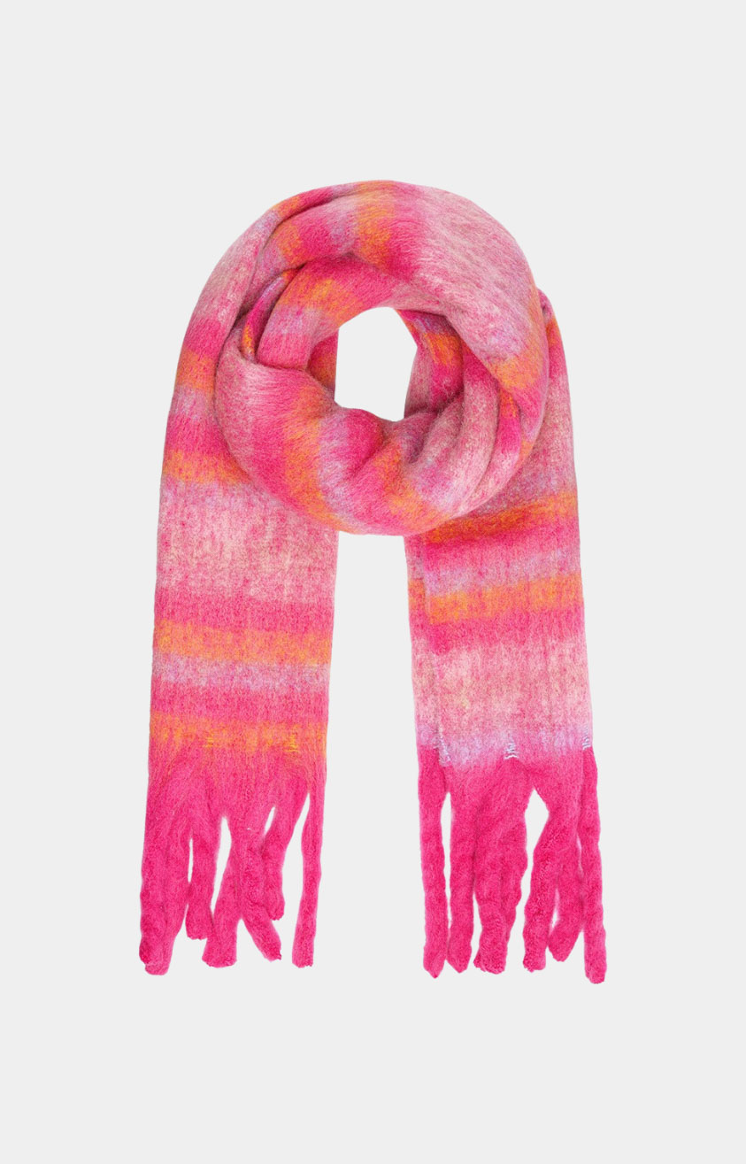 Iris sjaal roze