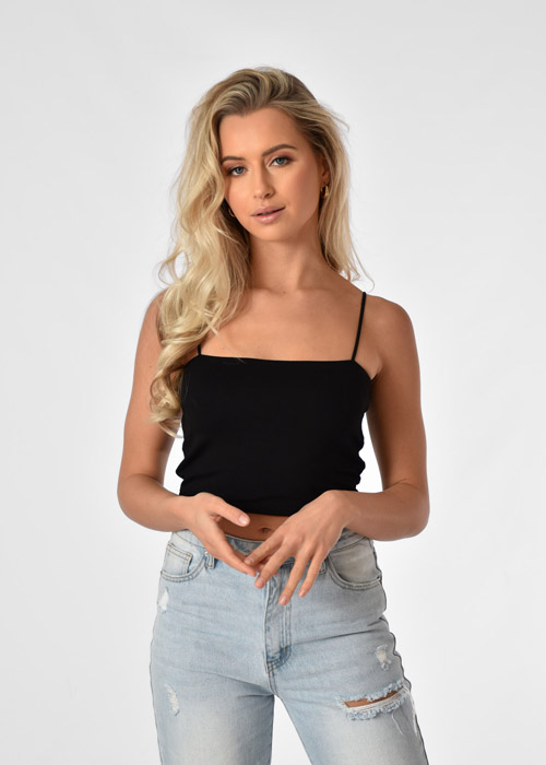 Vera top zwart
