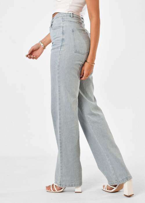 Ster jeans straight blauw