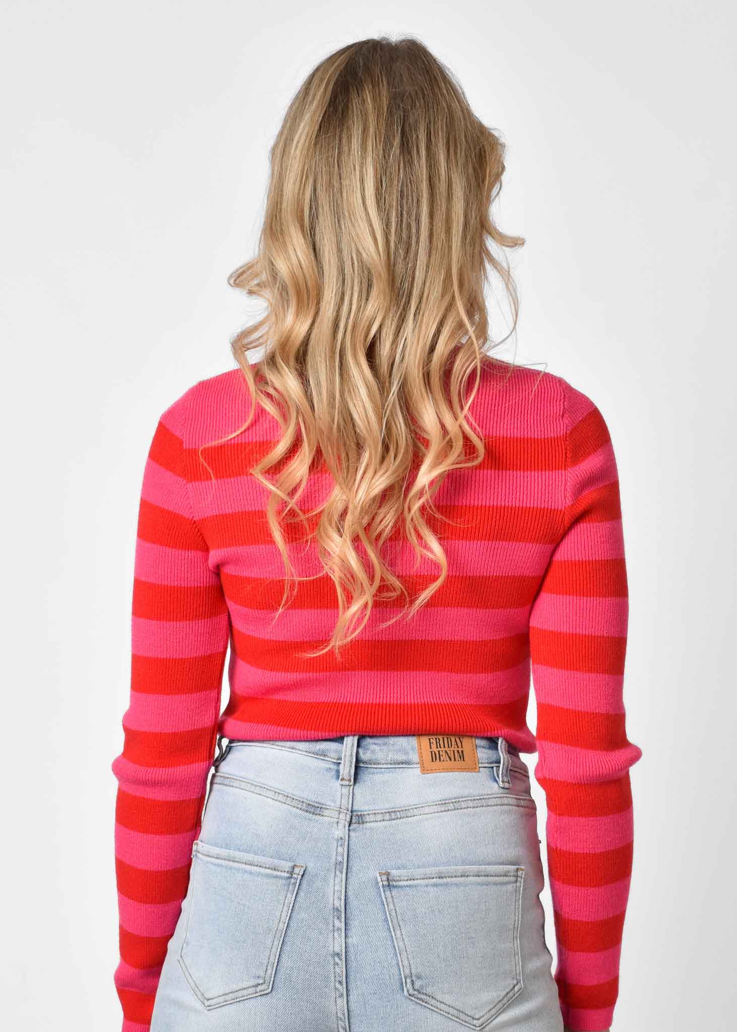 Isabel top roze