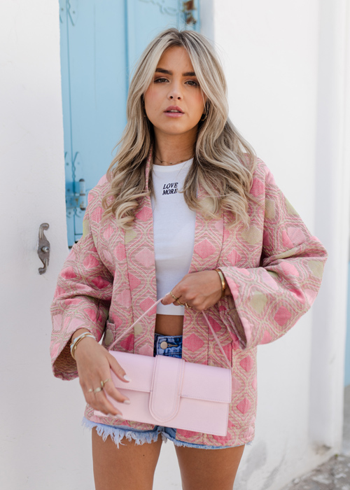 Veerle jasje roze 