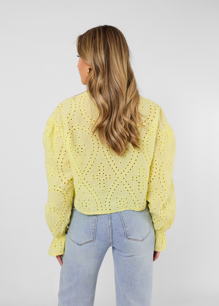 Nina embroidery blouse