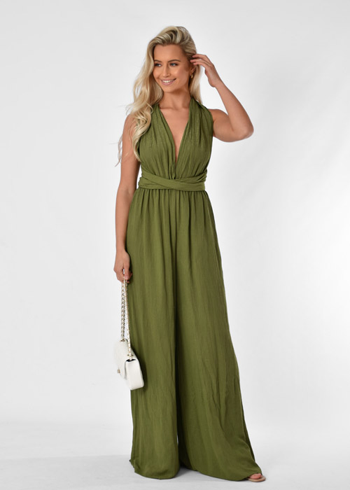 Vera jumpsuit groen