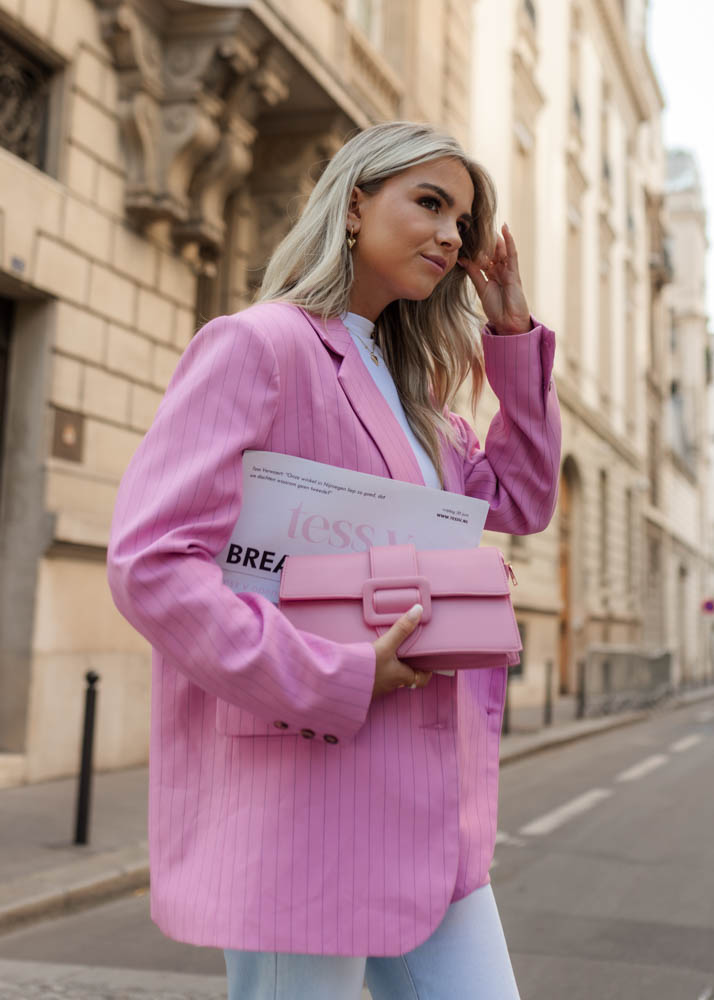 Cara blazer roze 