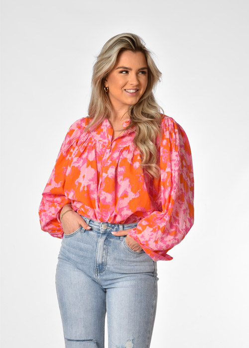 Thirza blouse roze