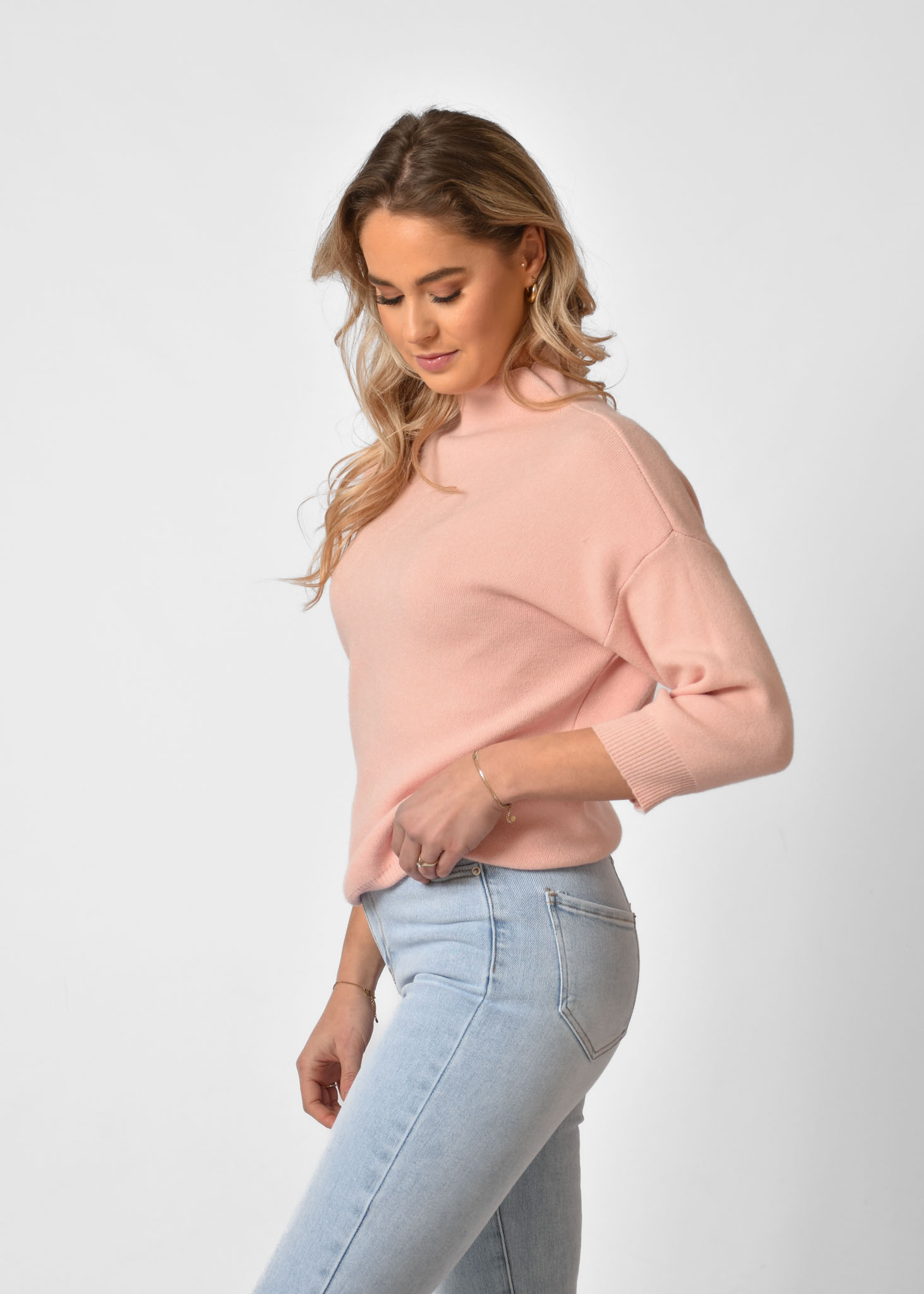 Maud top lichtroze