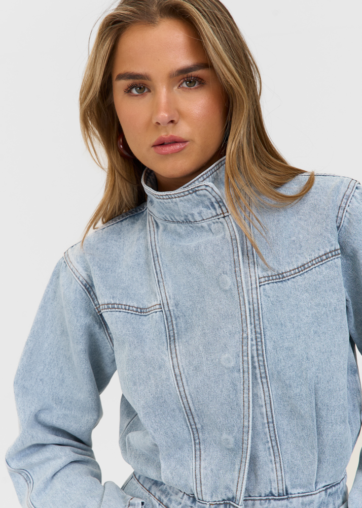 Iconic denim dress