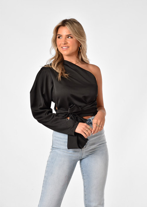 Elisa top zwart