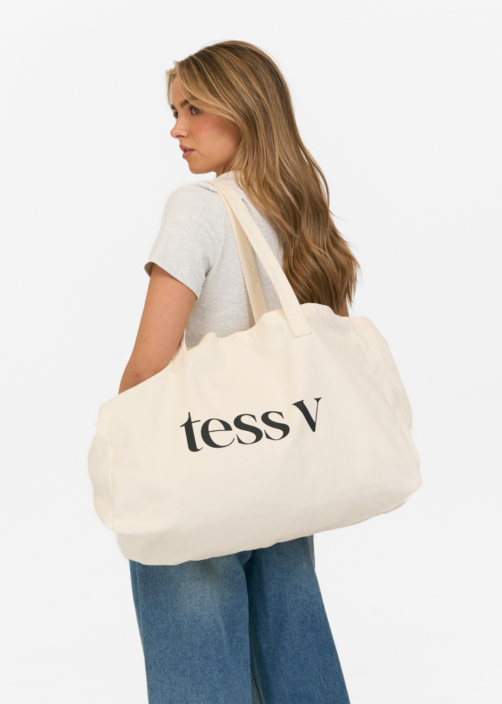 Tess V canvas tas