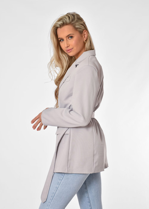 Mila blazer grijs