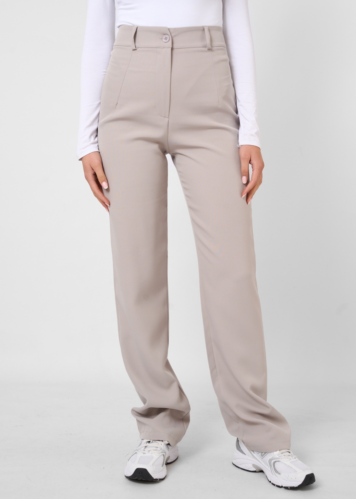 Romy pantalon smokey grijs