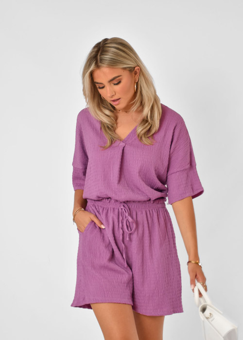 Iris set paars 
