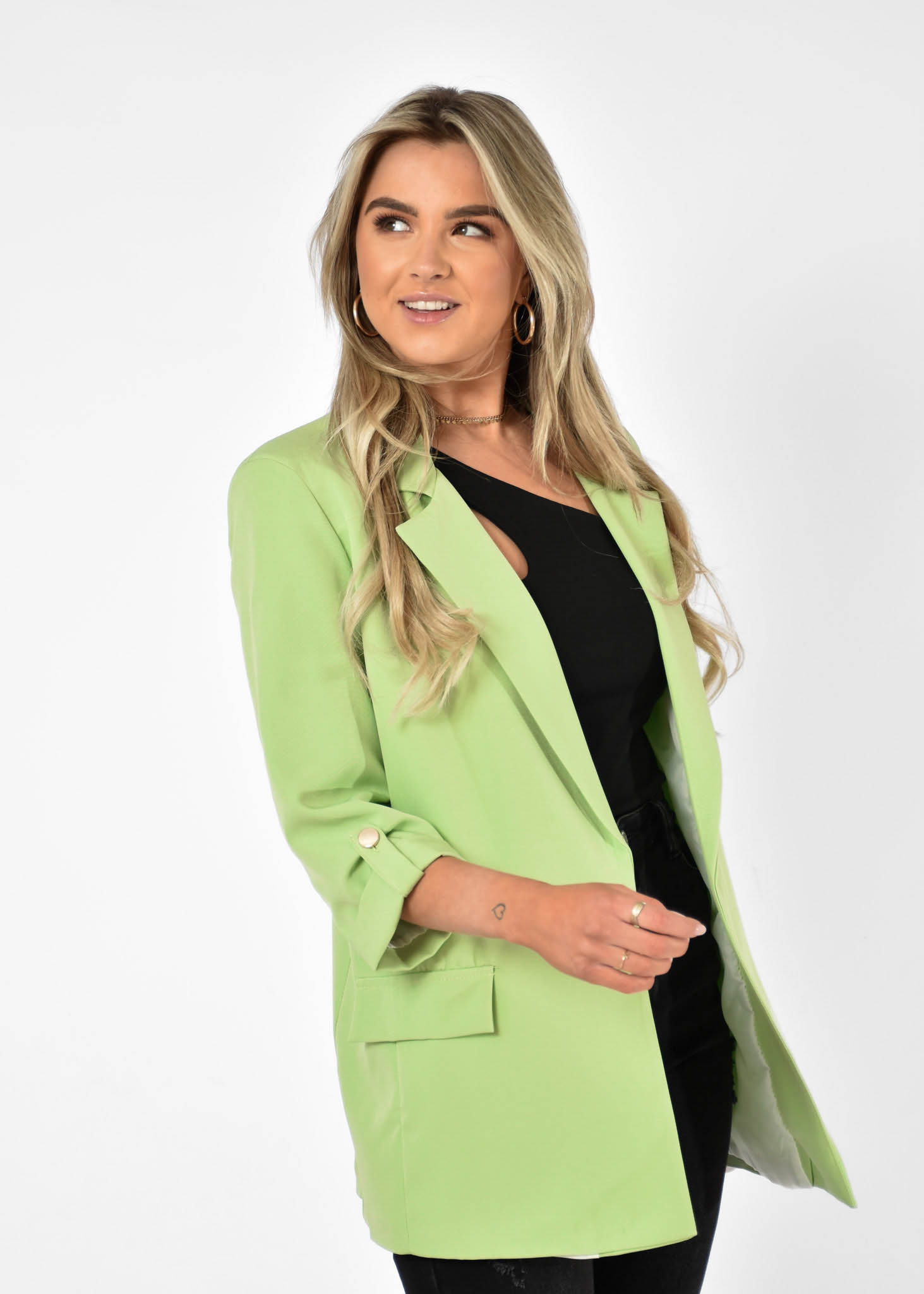 Carlijn blazer lime