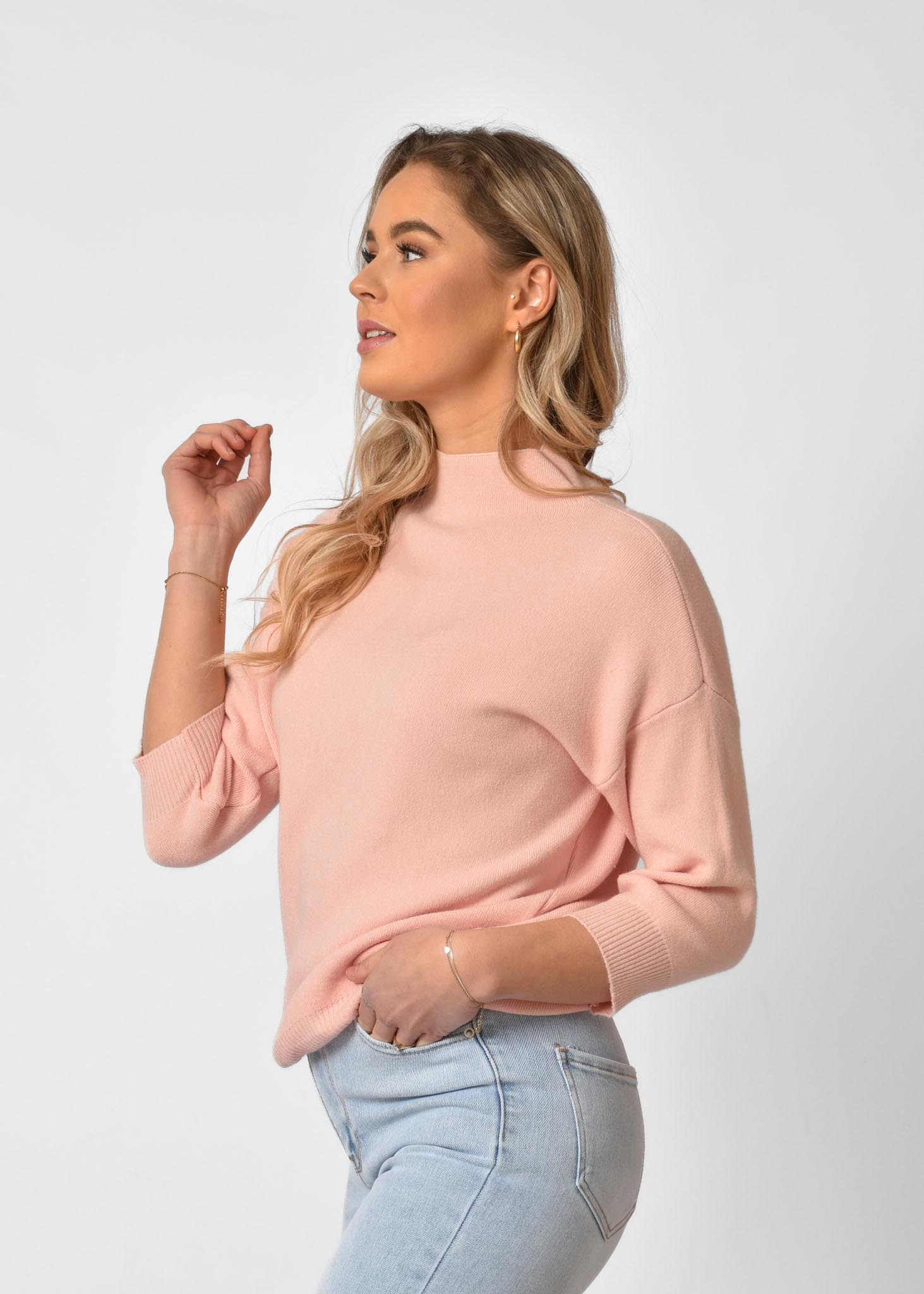 Maud top lichtroze