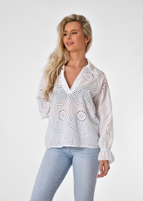 Monica blouse wit