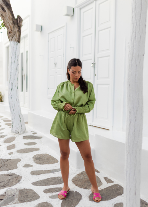 Norie short groen