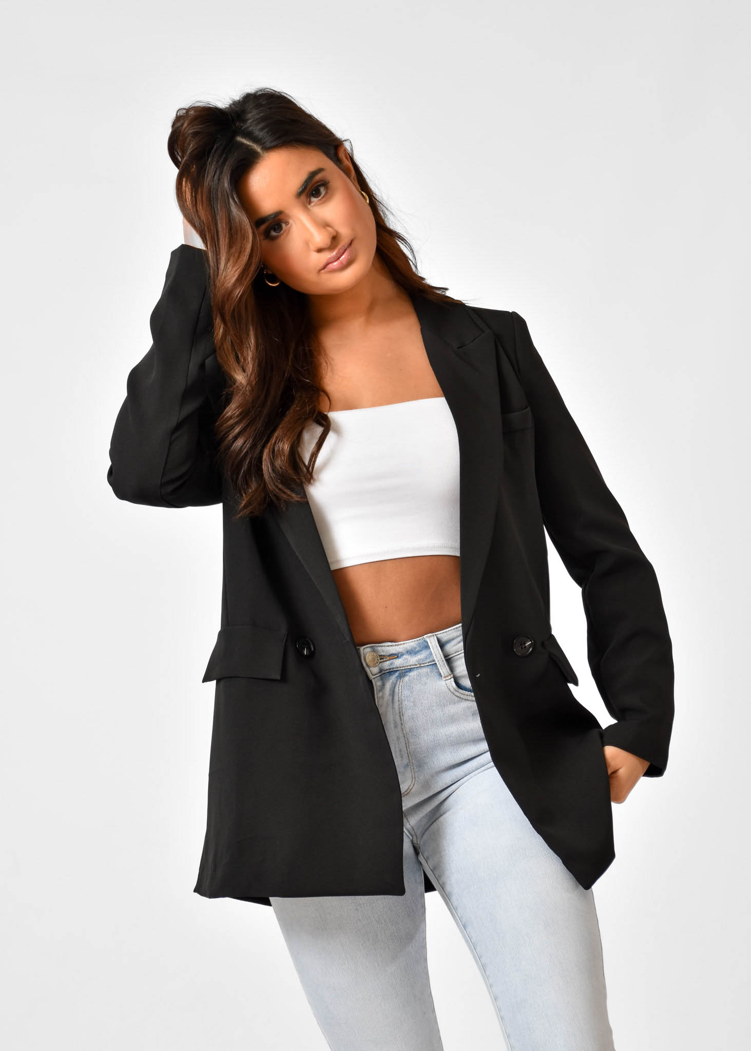 Harper blazer zwart