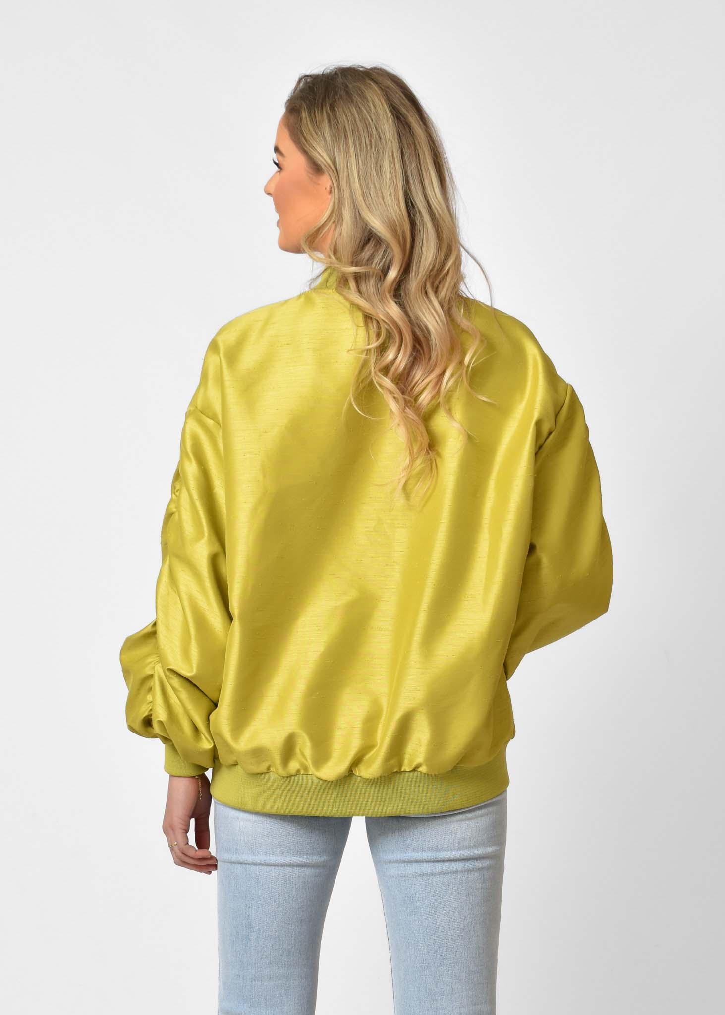 Roos bomberjas lime