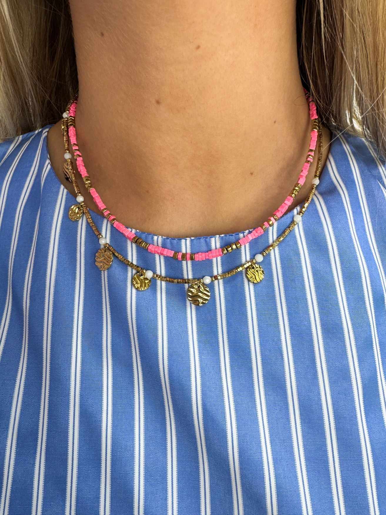 Lou ketting goud